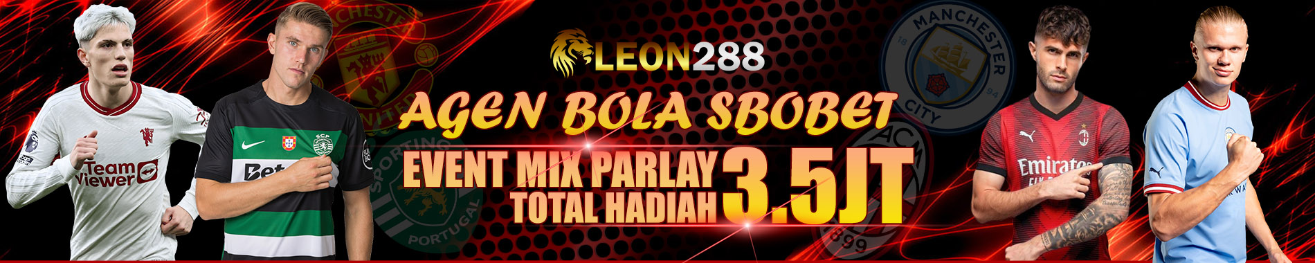 LEON288 Daftar Situs Judi Bola Resmi dan Terpercaya